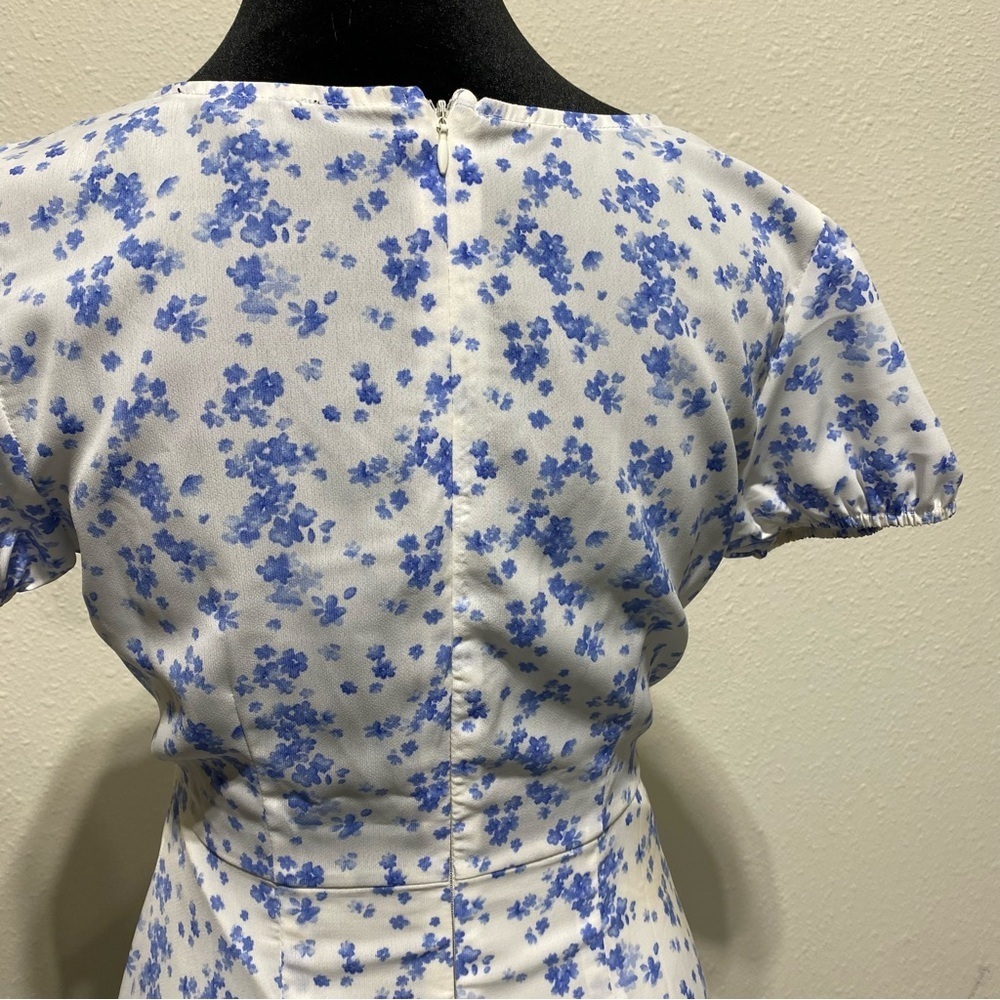 Forever 21 women’s dress bleu and white size S - Picture 10 of 11